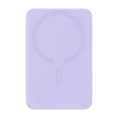 Powerbank Baseus Magnetic Mini 10000mAh, USB-C 20W MagSafe (lila)