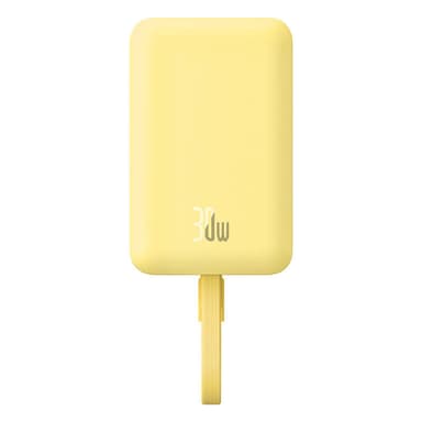 Powerbank Baseus Magnetic Mini 10000mAh 30W MagSafe (gul)