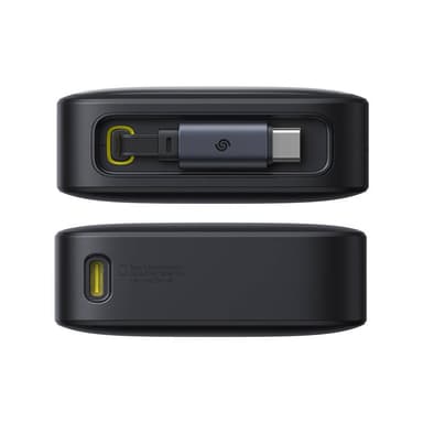 Powerbank Baseus OS Free2Pull 10000mAh 30W +kabel (svart)