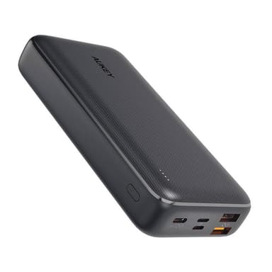Powerbank Aukey PB-N74S, 20000mAh, 20W PD, 22,5W SCP (svart)