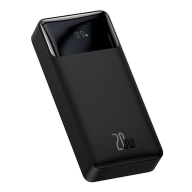 Powerbank Baseus Bipow 20000mAh, 20W (svart)