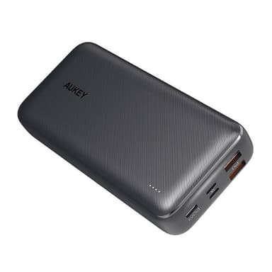 Powerbank Aukey PB-N74S, 20000mAh, 20W PD, 22,5W SCP (svart)