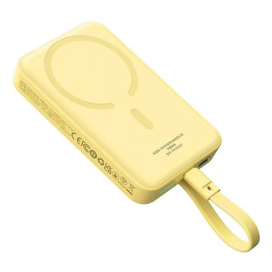 Powerbank Baseus Magnetic Mini 10000mAh 30W MagSafe (gul)