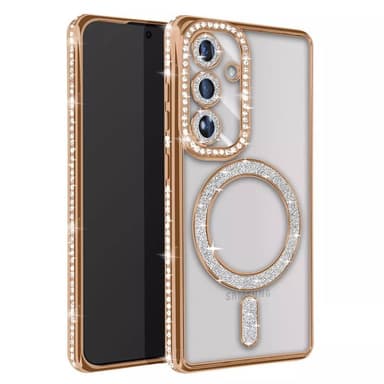 Diamond bling MagSafe skal Samsung Galaxy A16 5G - Gold