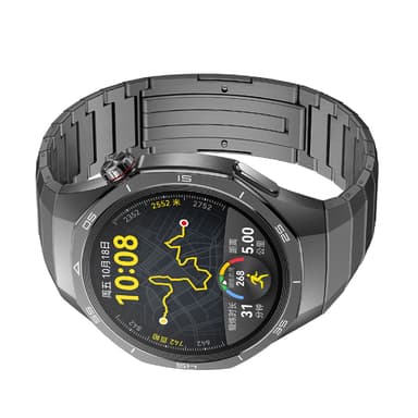 Titanium Klockarmband för Huawei GT5 Pro Grå