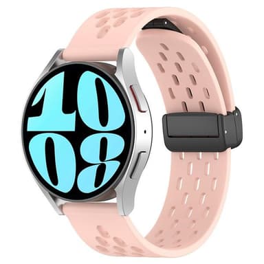 Silikonarmband till Samsung Galaxy Watch 7 20mm - Rosa
