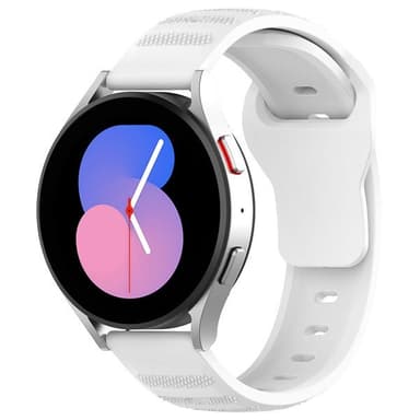 Silikonarmband till Samsung Galaxy Watch 7 22mm - Vit