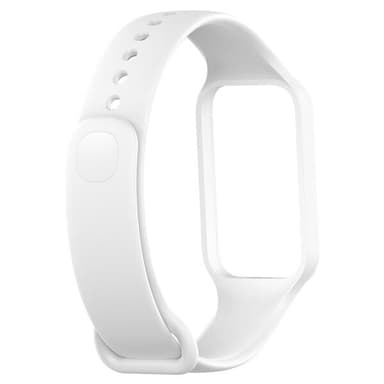 Silikonarmband till Xiaomi Band 8 Active - Vit