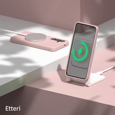 Etteri Silikonskal till Samsung Galaxy S24 Plus - Rosa