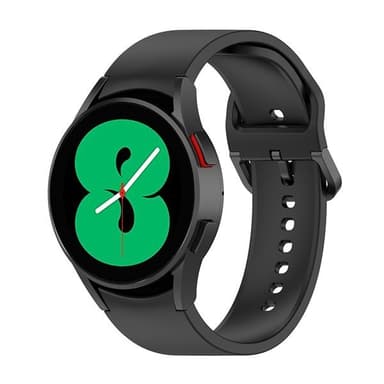 Silikonarmband Samsung Galaxy Watch 4 Svart