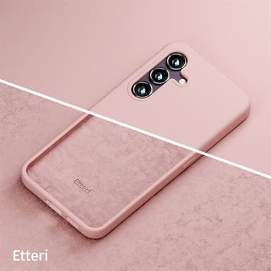Etteri Silikonskal till Samsung Galaxy S24 Plus - Rosa