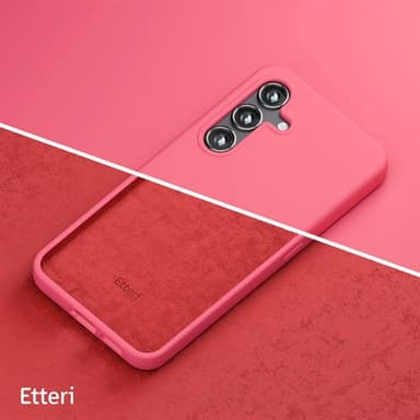 Etteri Silikonskal till Samsung Galaxy S24 Plus - Hallon
