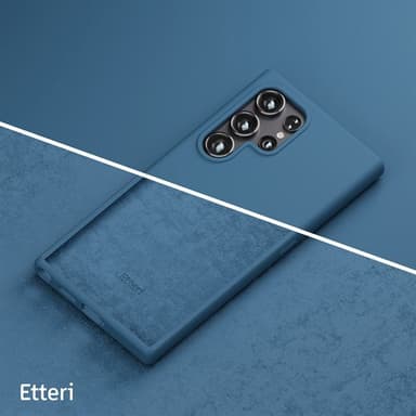 Etteri Silikonskal till Samsung Galaxy S24 Ultra - Mörkblå