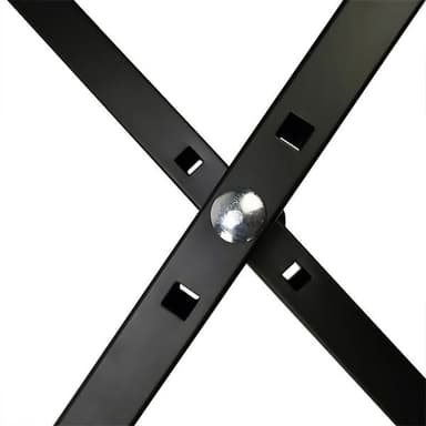 Vikbar Pianobänk / portabel sittpall med justerbar höjd