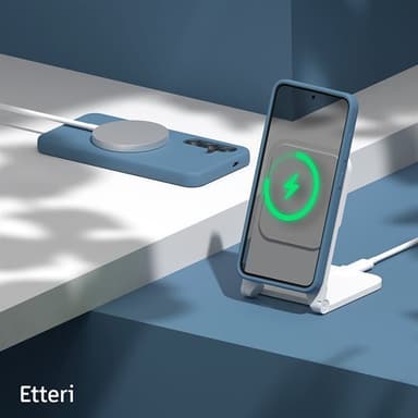 Etteri Silikonskal till Samsung Galaxy S24 - Mörkblå