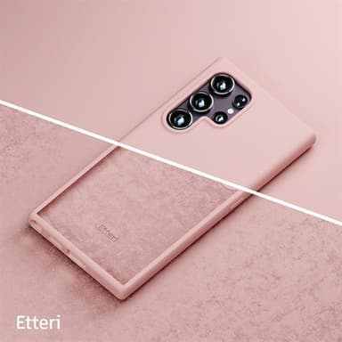 Etteri Silikonskal till Samsung Galaxy S24 Ultra - Rosa