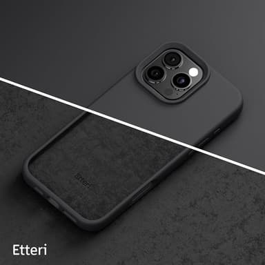 Etteri Silikonskal till iPhone 16 Pro Max - Svart