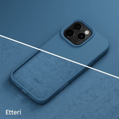 Etteri Silikonskal till iPhone 16 Pro Max - Mörkblå