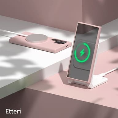 Etteri Silikonskal till Samsung Galaxy S24 Ultra - Rosa