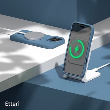 Etteri Silikonskal till iPhone 16 Pro Max - Mörkblå