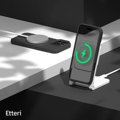 Etteri Silikonskal till iPhone 16 Pro Max - Svart
