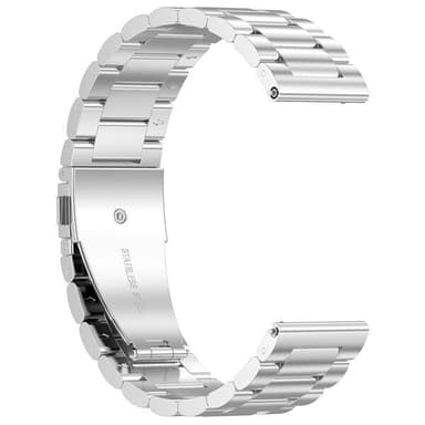 Armband 22mm i metall till Amazfit Bip 5 - Silver