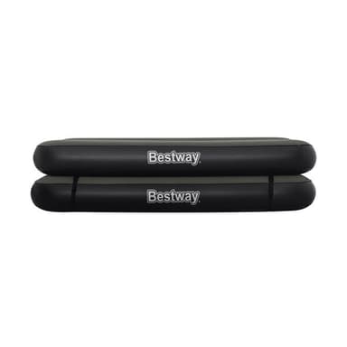 Bestway 2 luftmadrasser 3-i-1 188x99cm - Svart/Grå
