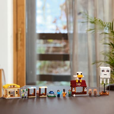 LEGO Minecraft Byanfall med gastballong 21273