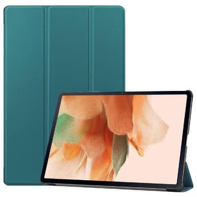SKALO Samsung Tab S7 FE Trifold Fodral - Grön