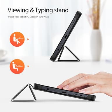 DUX DUCIS Xiaomi Redmi Pad SE 8.7 DOMO Series Trifold Fodral - Svart