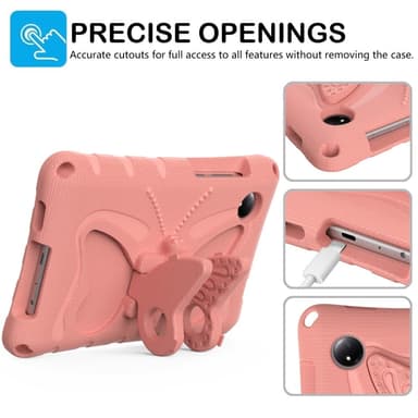 SKALO Xiaomi Redmi Pad SE 8.7 Butterfly EVA Fodral - Rosa