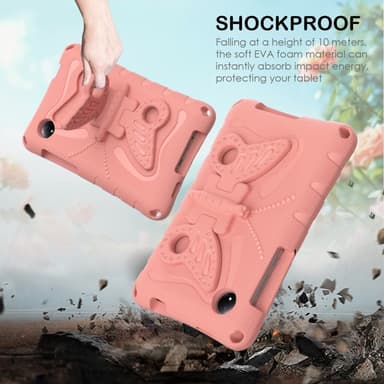 SKALO Xiaomi Redmi Pad SE 8.7 Butterfly EVA Fodral - Rosa