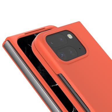 ABEEL Google Pixel 9 Pro Fold Skin Touch Skal - Orange