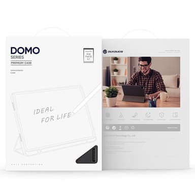DUX DUCIS Xiaomi Redmi Pad SE 8.7 DOMO Series Trifold Fodral - Svart