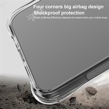 IMAK Motorola Moto G55 5G Airbag Corners Skal
