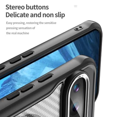 SKALO Google Pixel 9 Pro XL Carbon Fiber Translucent Skal