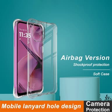IMAK Motorola Moto G55 5G Airbag Corners Skal