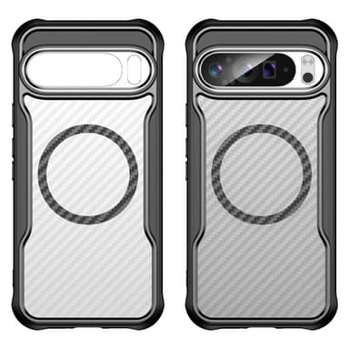 SKALO Google Pixel 9 Pro XL Carbon Fiber Translucent Skal