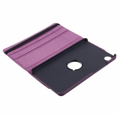 SKALO Samsung Tab A9 360 Litchi Fodral - Lila
