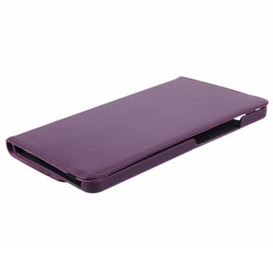 SKALO Samsung Tab A9 360 Litchi Fodral - Lila