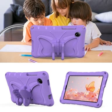 SKALO Xiaomi Redmi Pad SE 8.7 Butterfly EVA Fodral - Lila