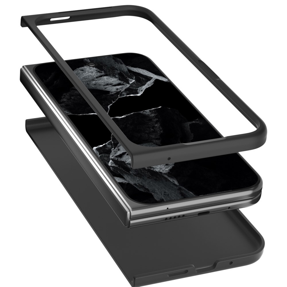 ABEEL Google Pixel 9 Pro Fold Skin Touch Skal - Svart