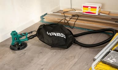 VONROC Väggslip750V – 180mm | Inkl. Dammuppsamlarpåse
