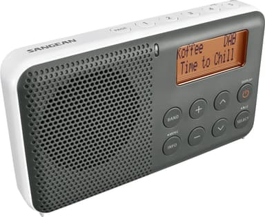 Sangean DPR-64 DAB+ Radio Hvid
