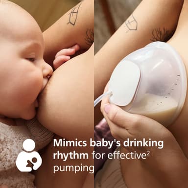 Philips Avent Handsfree bröstpump SCF532/11 (vit)