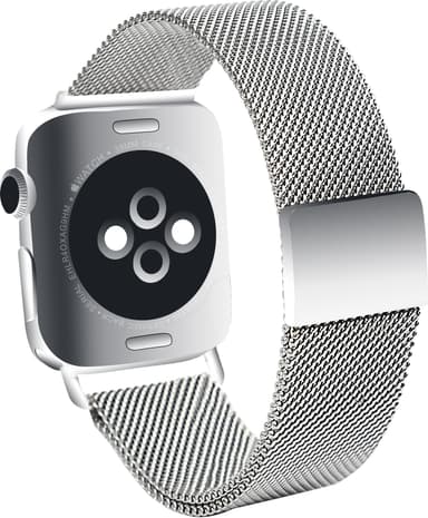 Sandstrøm Apple Watch mesh-rem 42-49 mm (silver)