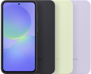 Samsung Galaxy A36 Silicone fodral (svart)