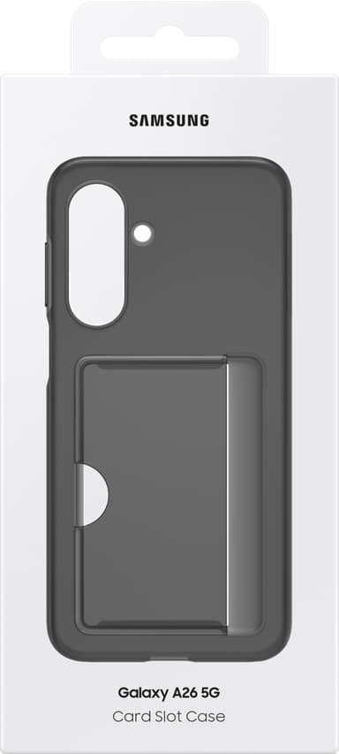 Samsung Galaxy A26 Card Slot fodral (svart)