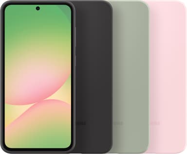 Samsung Galaxy A56 Silicone fodral (svart)