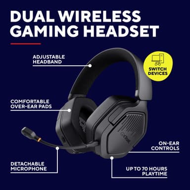 Trust GXT493 Carus trådlöst gamingheadset